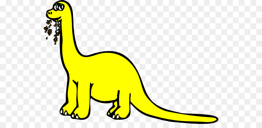 Dinosaurio Amarillo，Dibujos Animados PNG