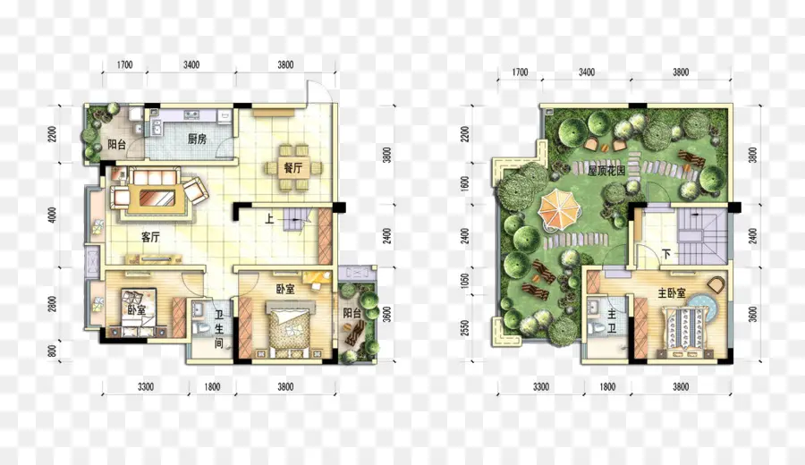 Plan De Piso，Apartamento PNG