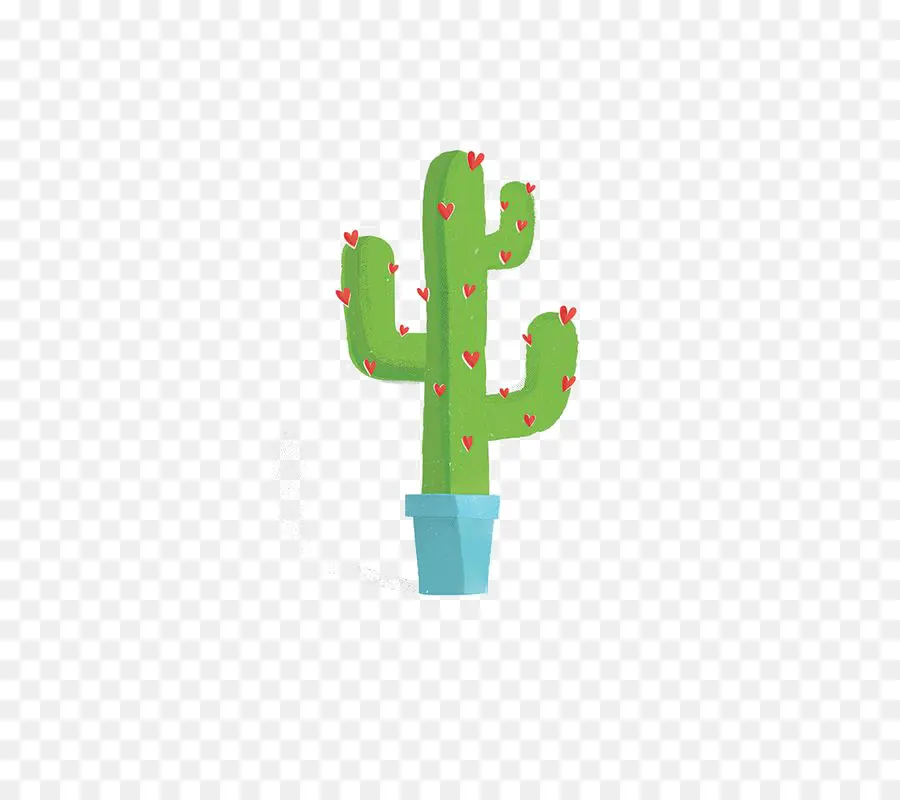 Cactus Con Corazones，Copas PNG