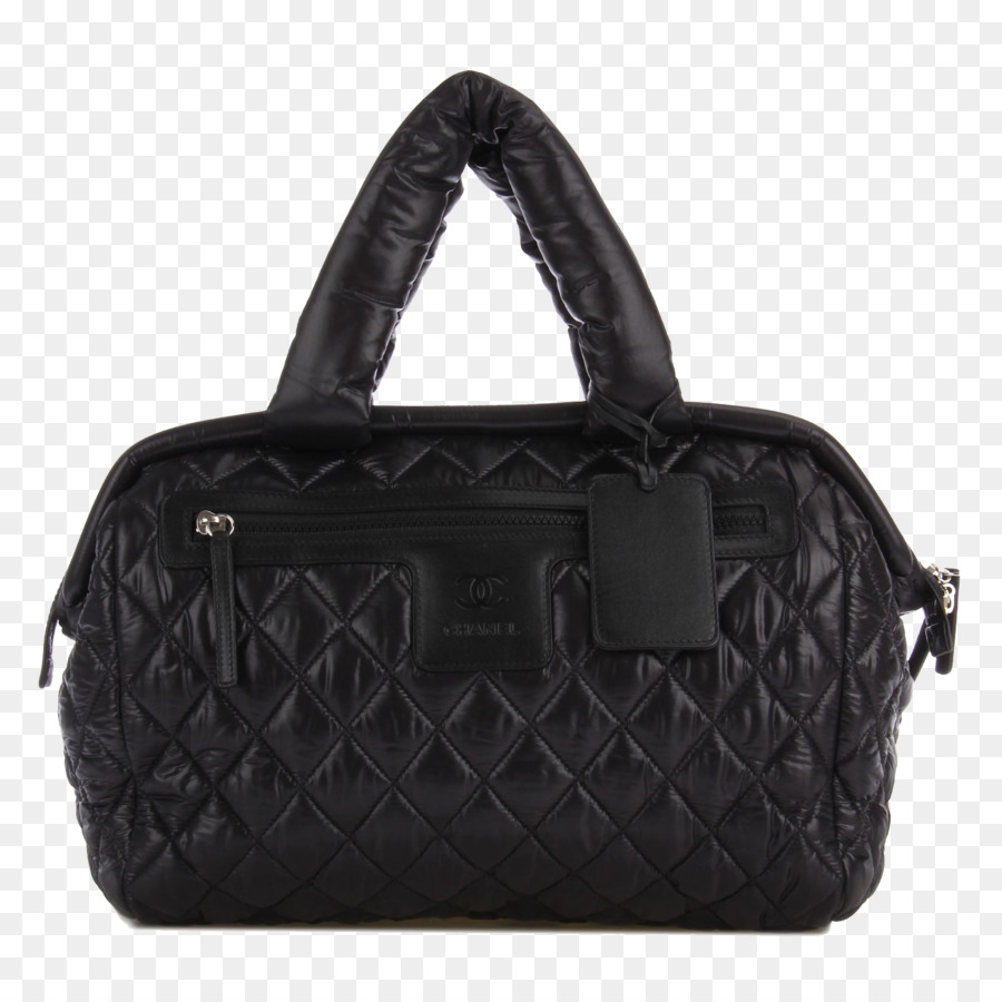 Bolso Acolchado Negro，Moda PNG