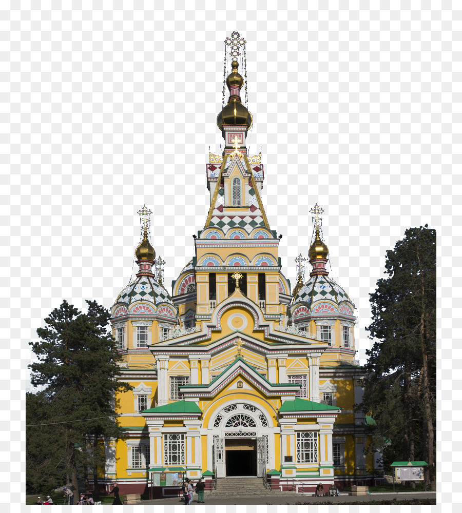 Catedral De La Ascensión De Almaty，El Parque De 28 De Panfilov Guardias PNG