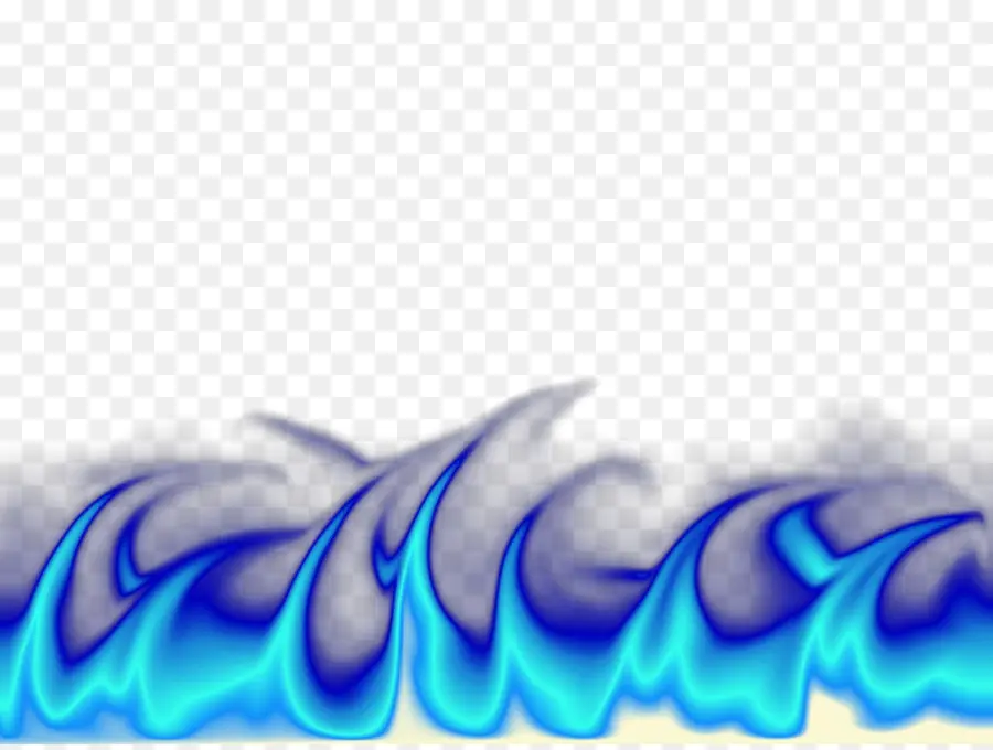 Fuego，Azul PNG