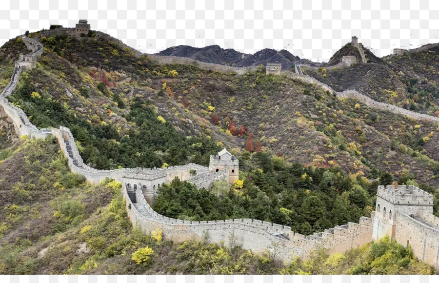 La Gran Muralla De China，Jinshanling PNG