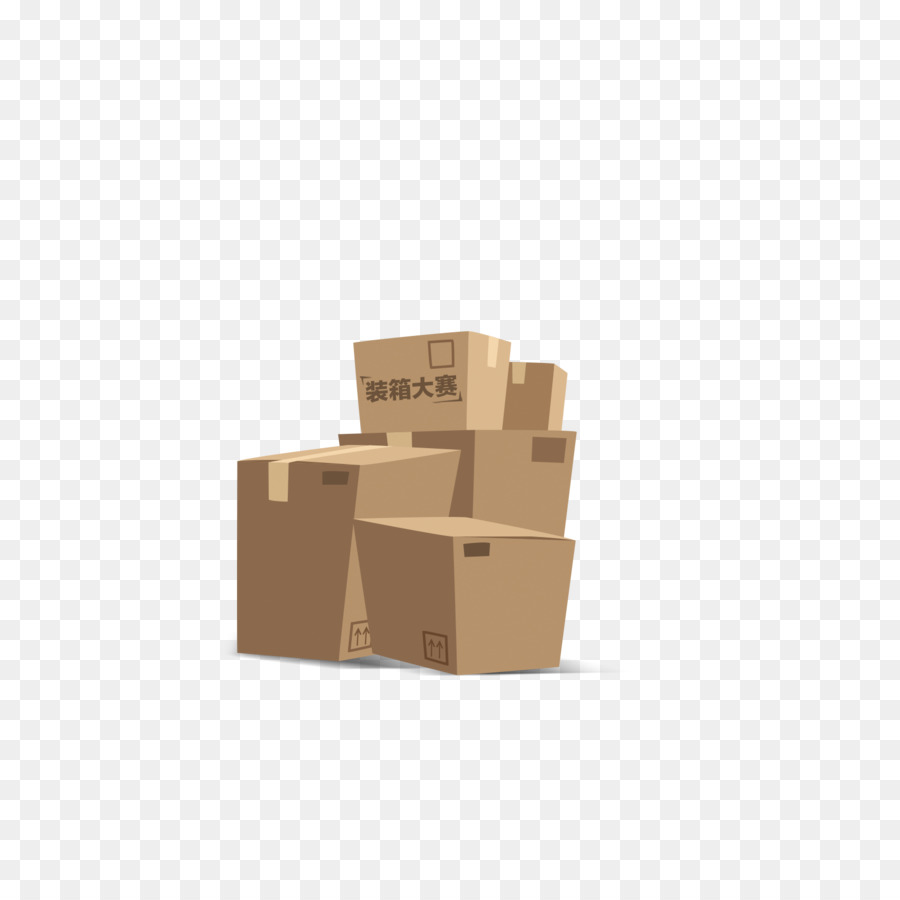 Cajas De Cartón，Embalaje PNG