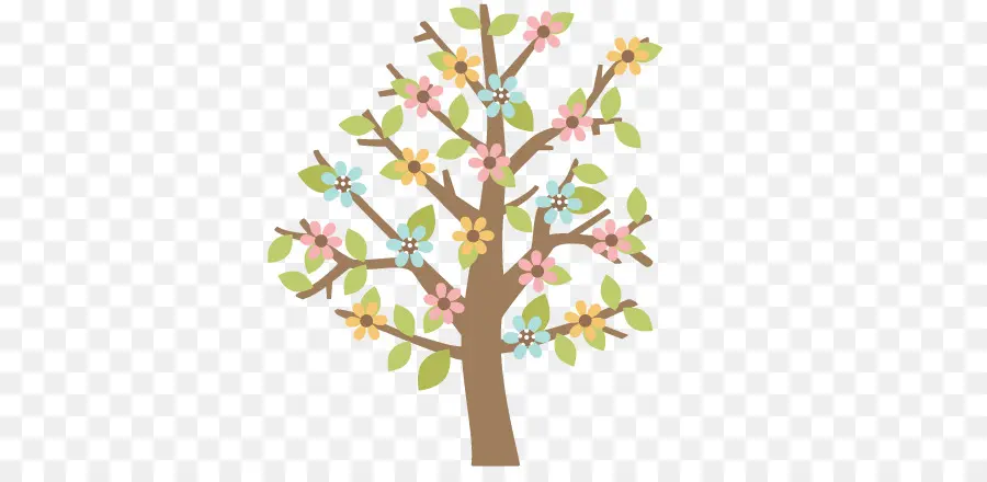 árbol，Primavera PNG