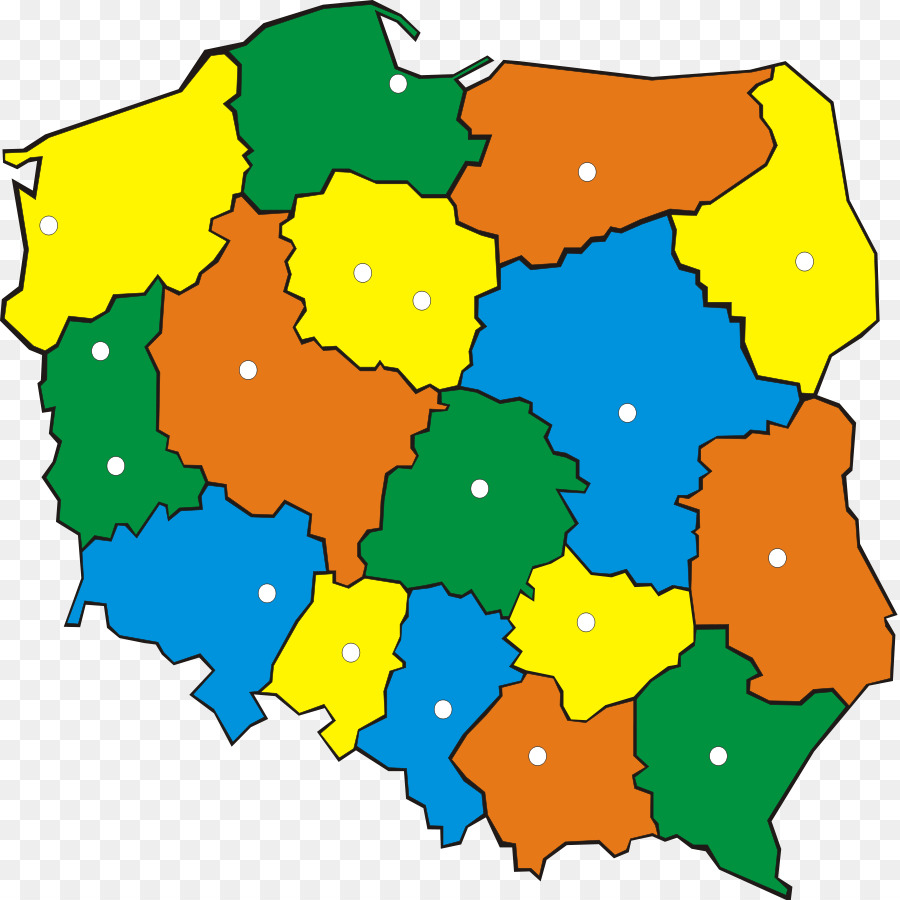 Polonia，Mapa PNG