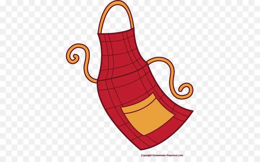 Delantal Rojo，Cocina PNG