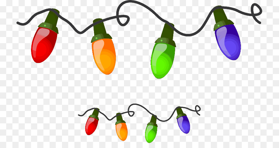 Luces De Navidad，Decoración PNG