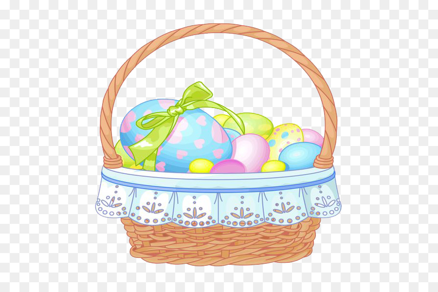 Conejo De Pascua，Canasta De Pascua PNG