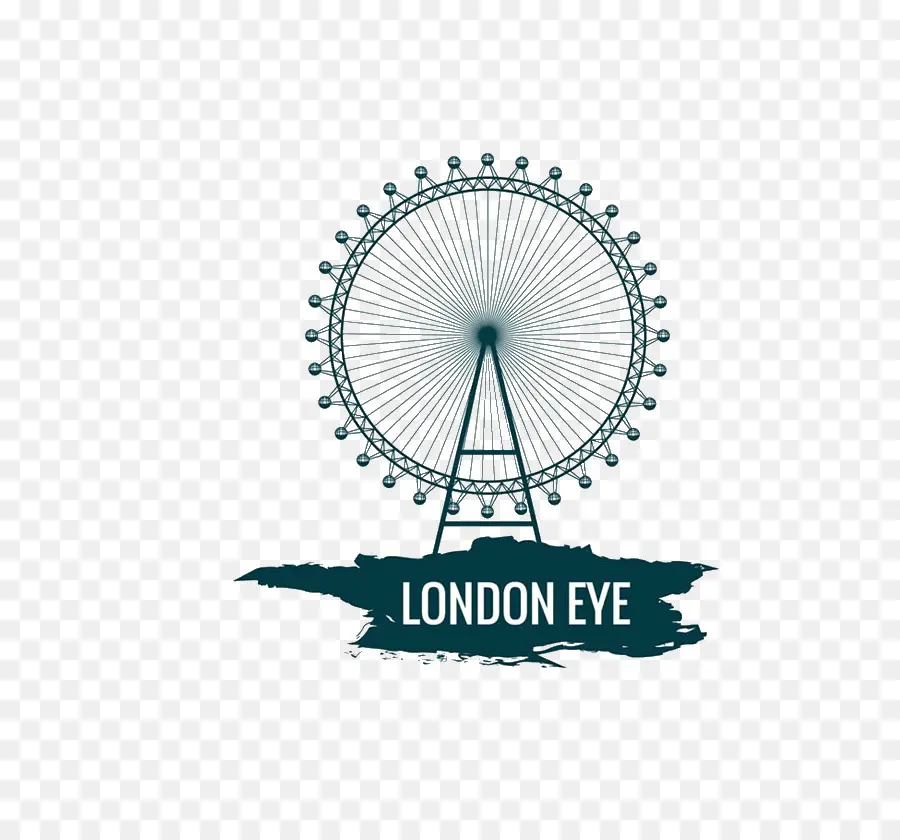 Ojo De Londres，Rueda De La Fortuna PNG