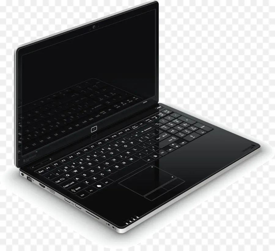 Laptop Negra，Computadora PNG