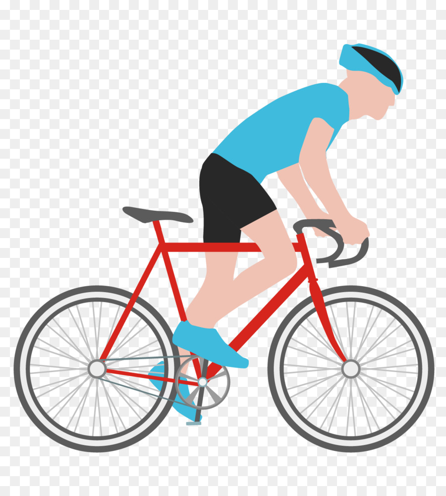 Ciclista，Bicicleta PNG