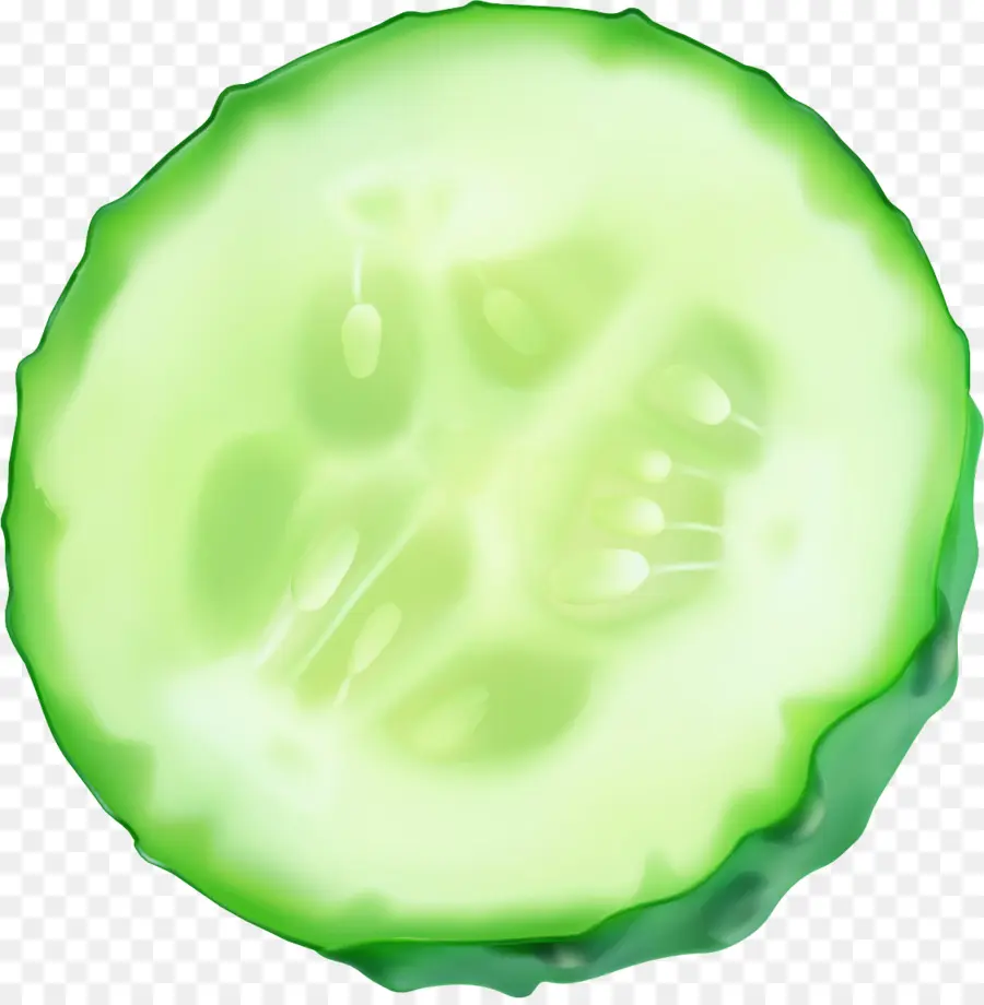 Pepino Rebanado，Postscript Encapsulado PNG