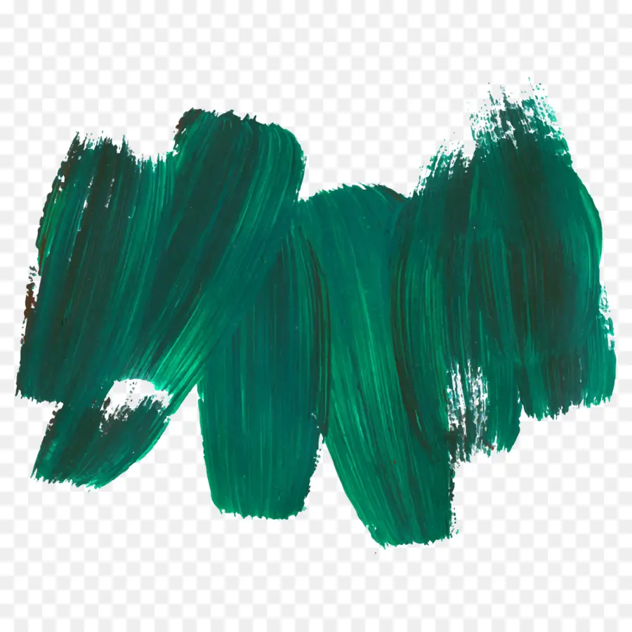 Trazos De Pincel Verde，Pintar PNG