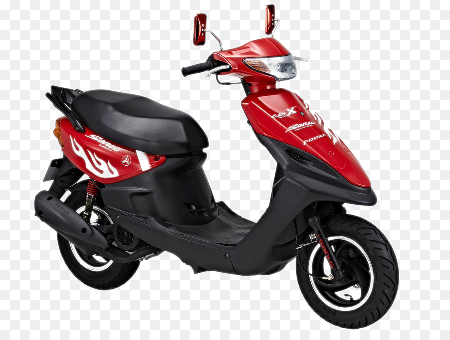 Scooter Rojo，Bicicleta PNG