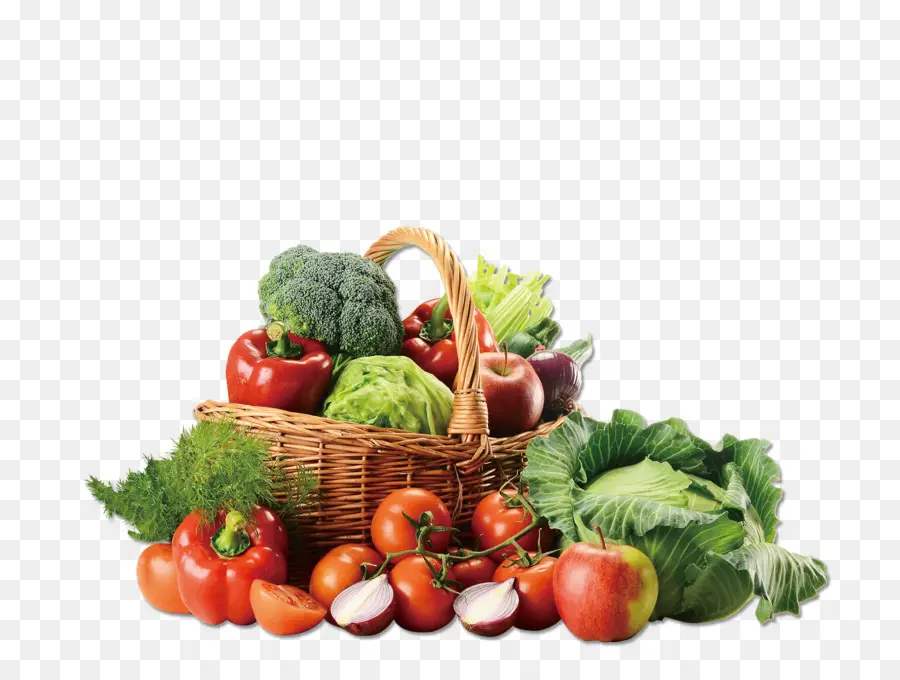 Verduras，Cesta PNG