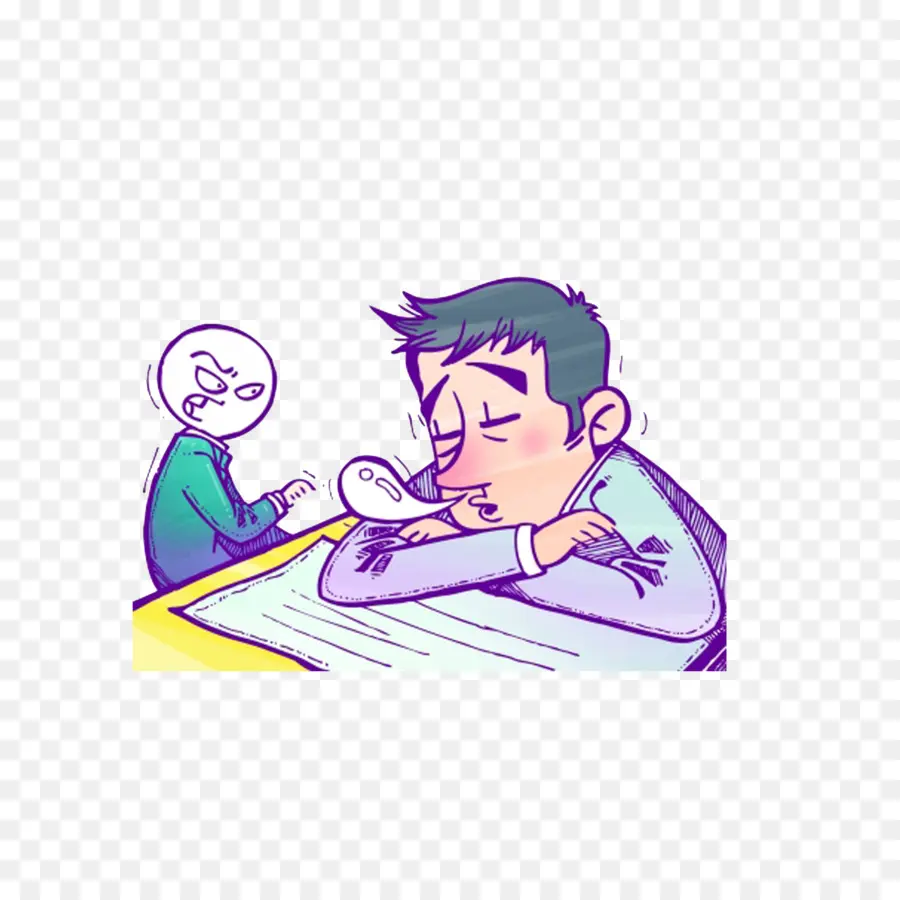 Estudiante Durmiendo，Dormir PNG