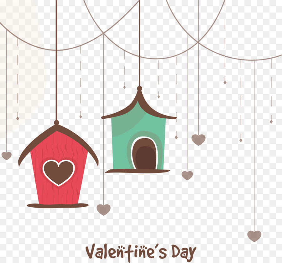 Cabaña De Madera，Día De San Valentín PNG