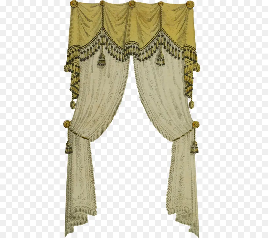 Cortinas Vintage，Cortinas PNG