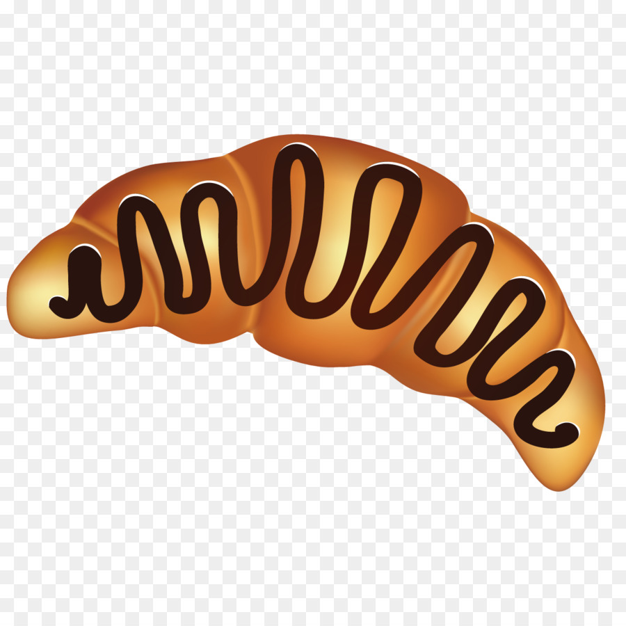 Croissant De Chocolate，Pasteles PNG