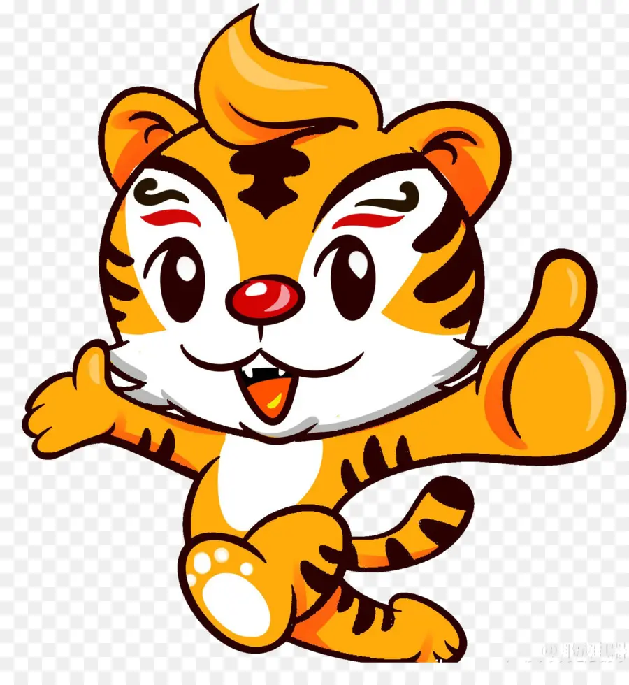 Tigre，De Dibujos Animados PNG