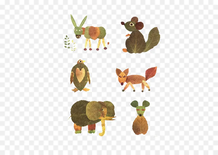 Animales De Hoja，Naturaleza PNG