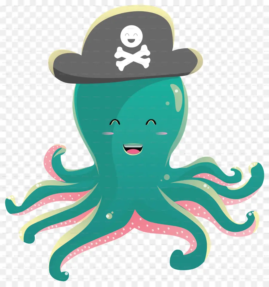 Pulpo Pirata，Pirata PNG