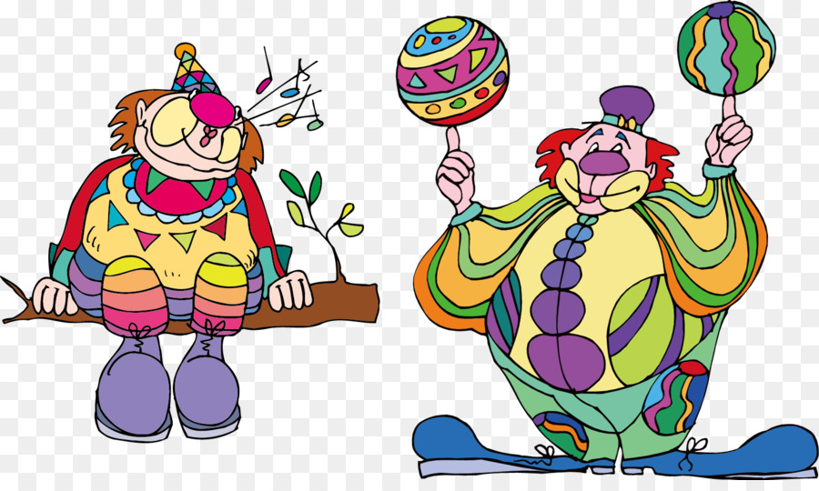 Payaso，De Dibujos Animados PNG