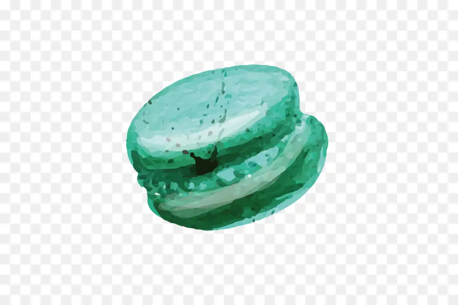 Macarrón Verde，Postre PNG