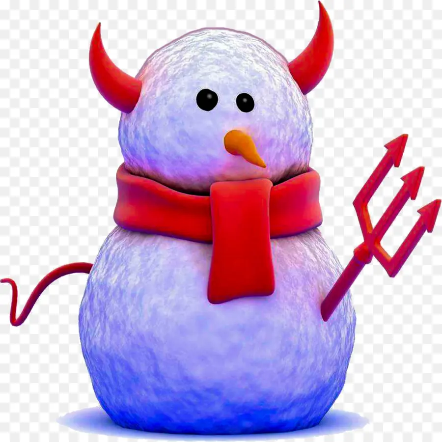 Muñeco De Nieve Diablo，Demonio PNG