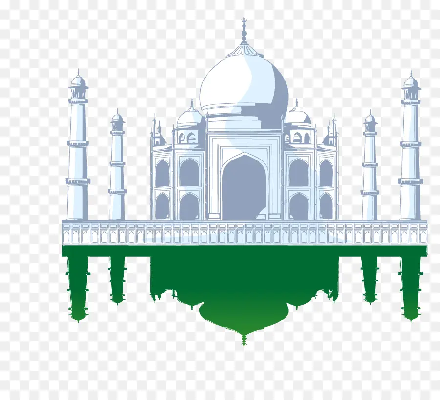 Taj Mahal，Postscript Encapsulado PNG