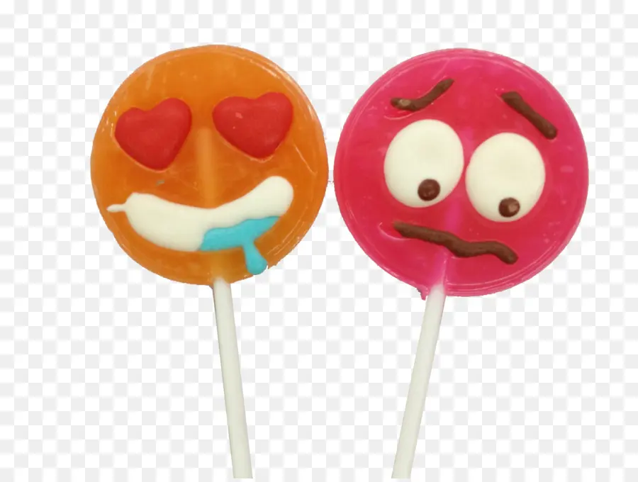 Piruletas Emoji，Dulces PNG