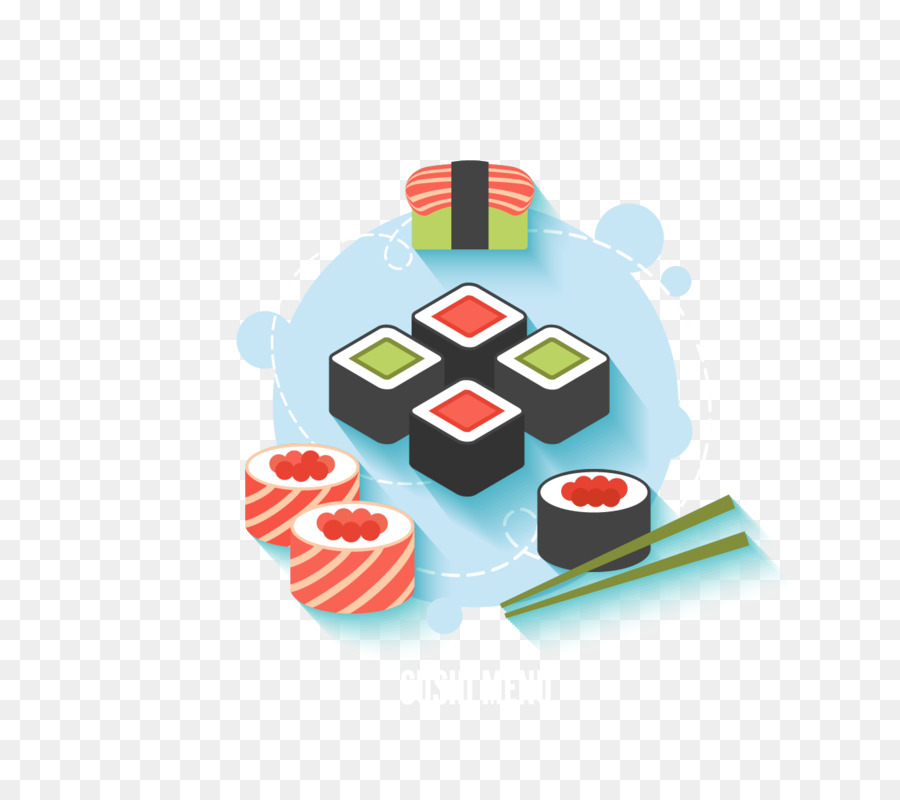 Sushi，Palillos PNG