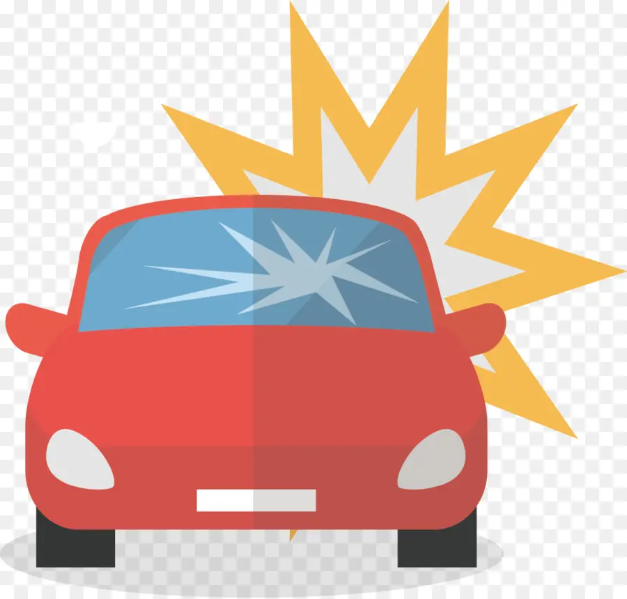 Coche Rojo，Accidente PNG