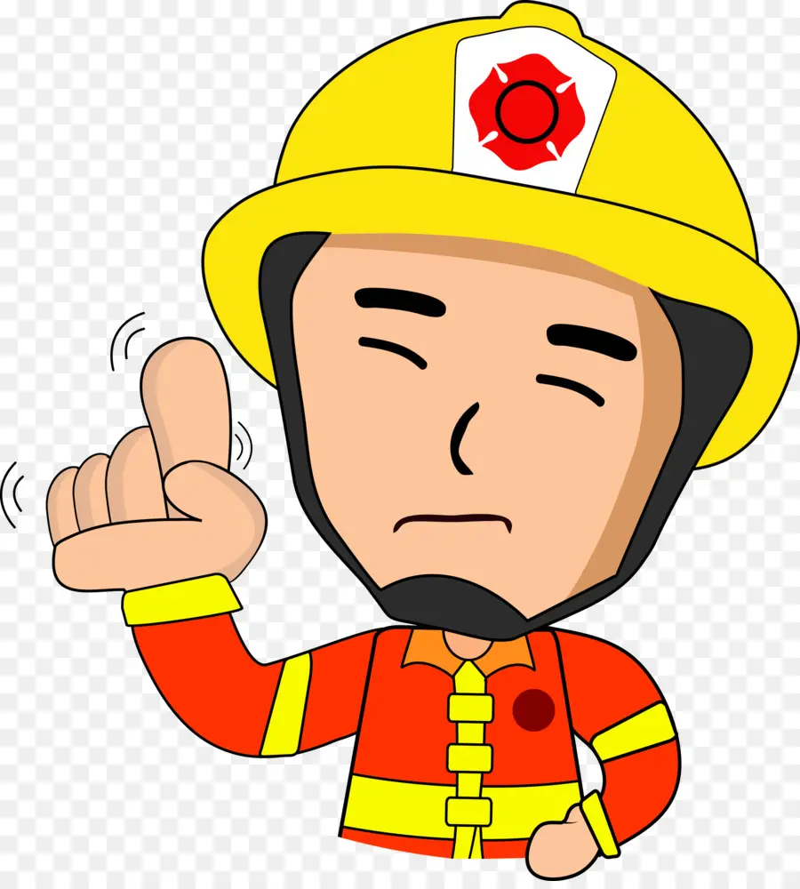 Bombero，De Dibujos Animados PNG