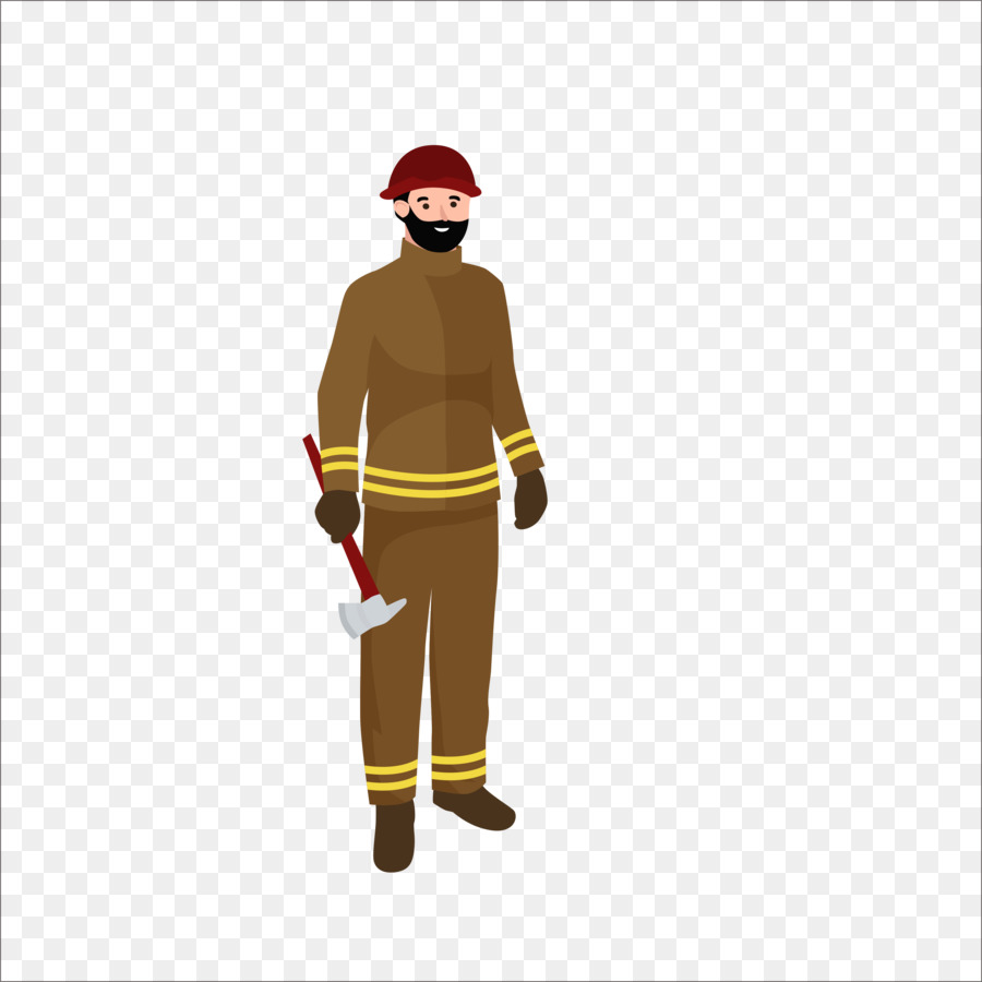 De Dibujos Animados，Bombero PNG