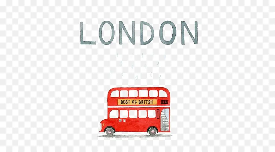 Autobús De Londres，Rojo PNG