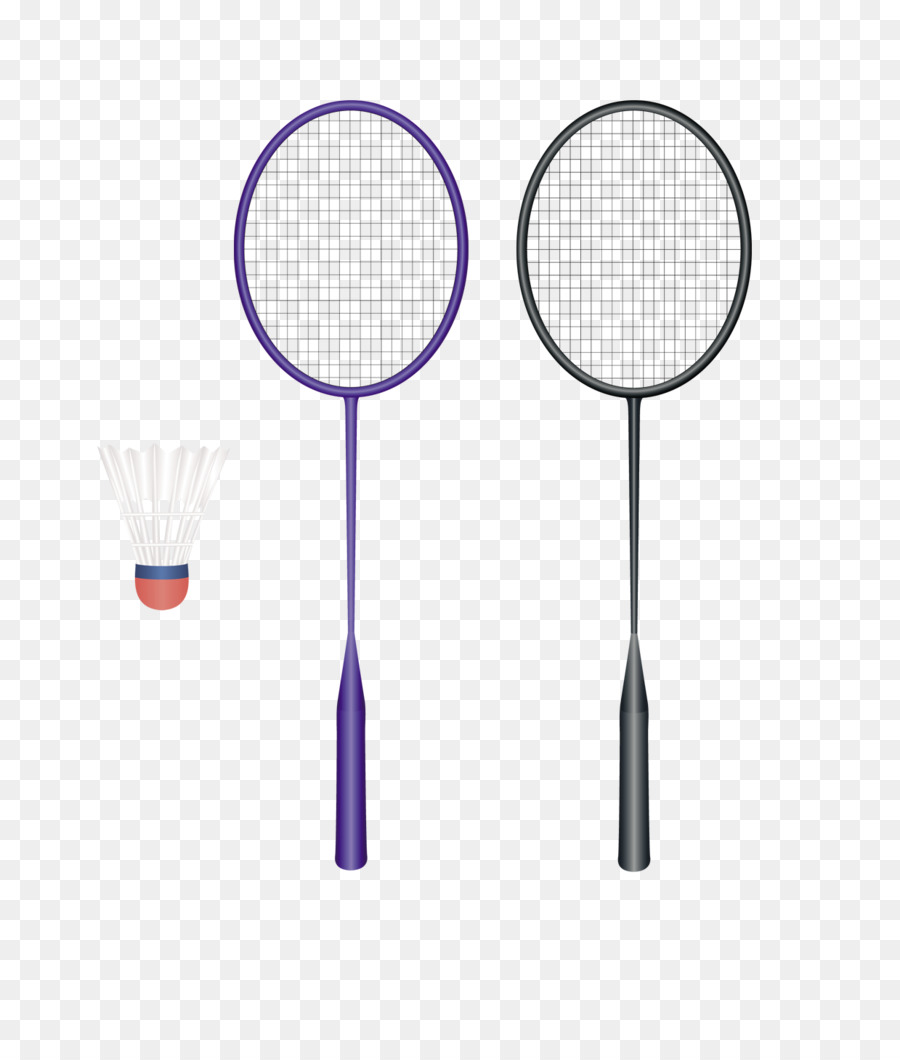 Raquetas De Bádminton，Volante PNG