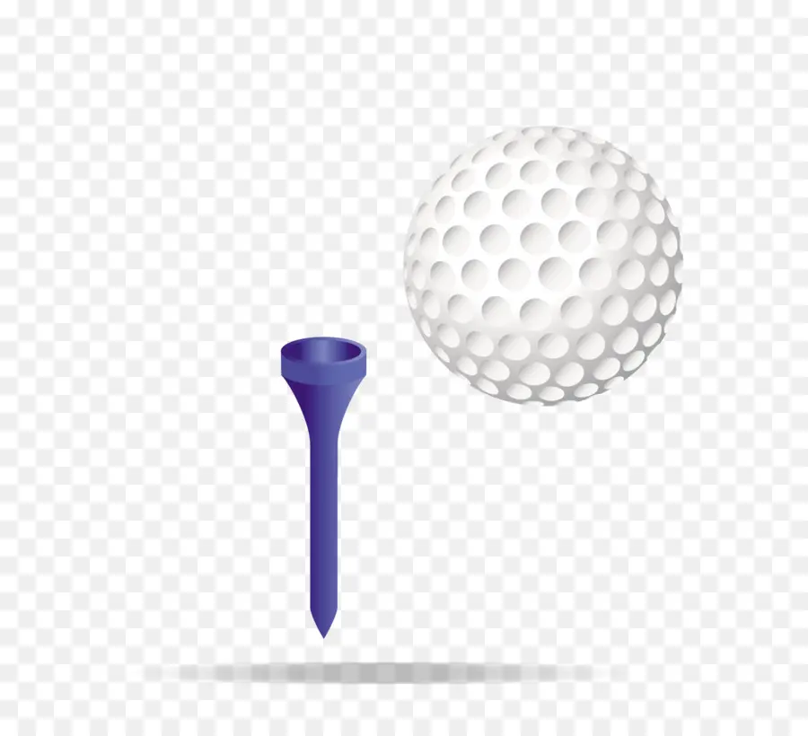 Pelota De Golf Y Tee，Golf PNG