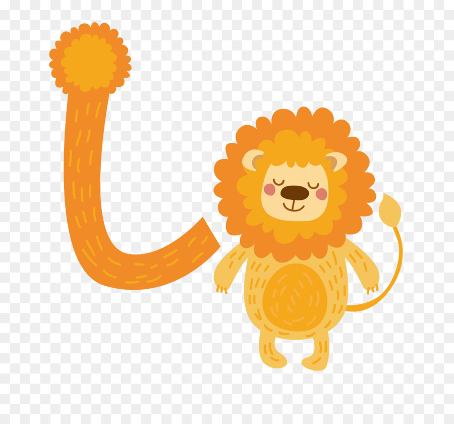 Lindo León，Dibujos Animados PNG