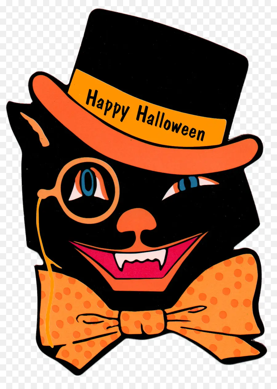 Gato，Halloween PNG