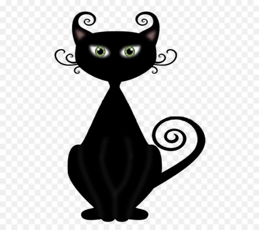 Gato Negro，Mascota PNG