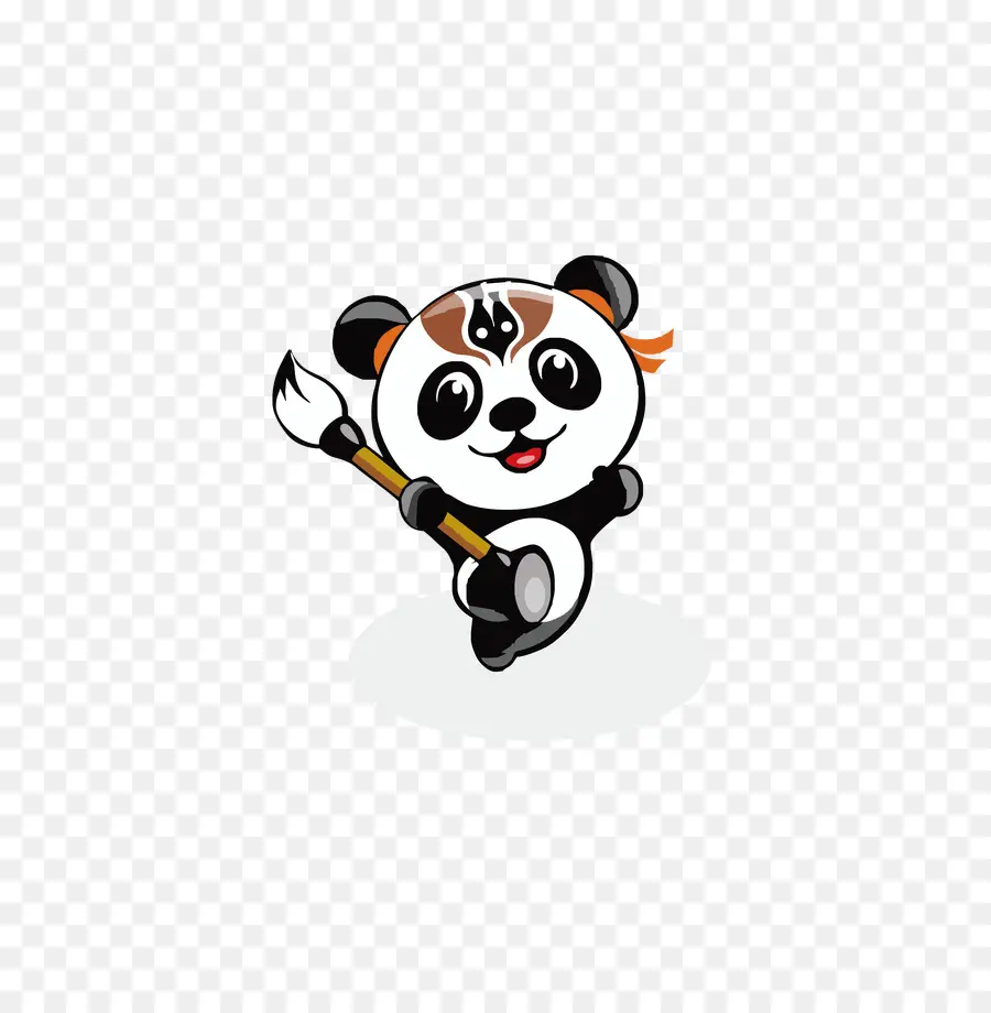 El Panda Gigante，De Dibujos Animados PNG