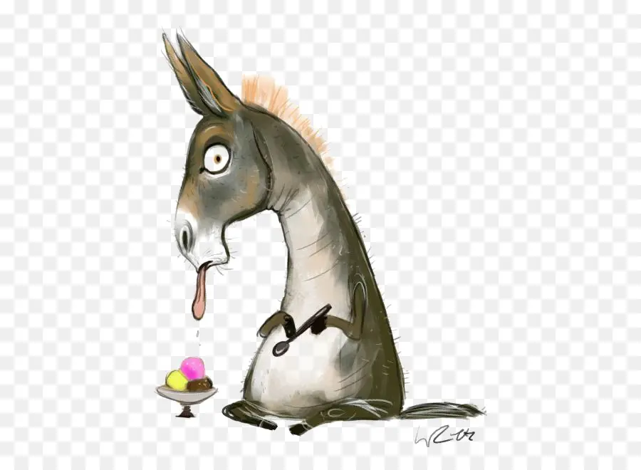 Burro Divertido，Burro PNG