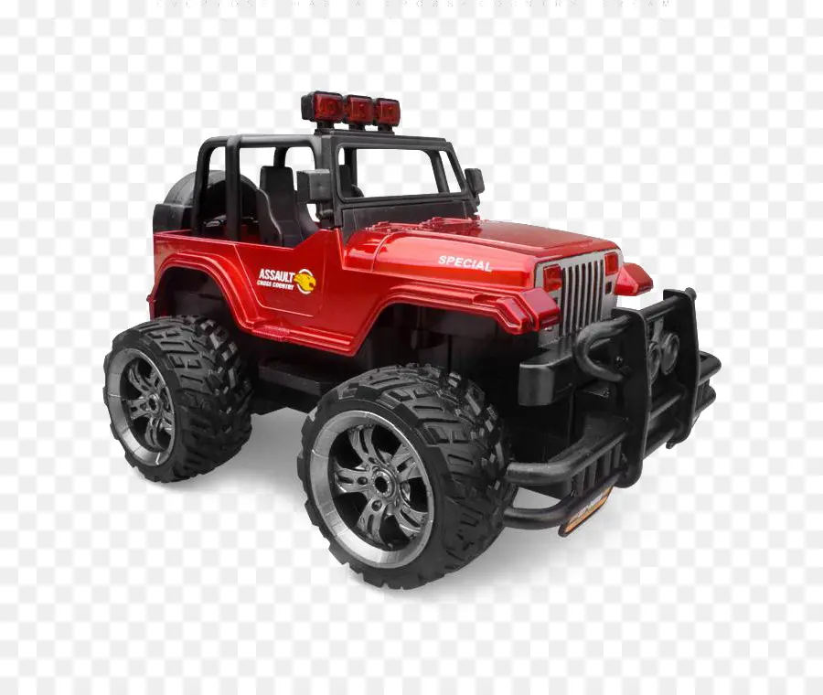 Jeep De Juguete Rojo，Vehículo PNG