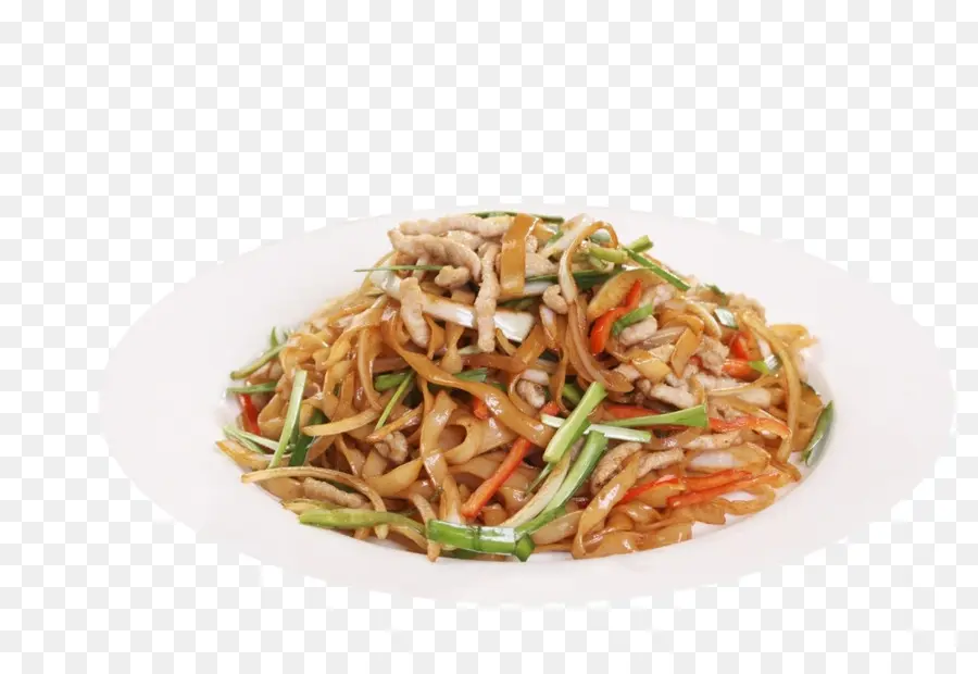 Chow Mein，Los Fideos Fritos PNG