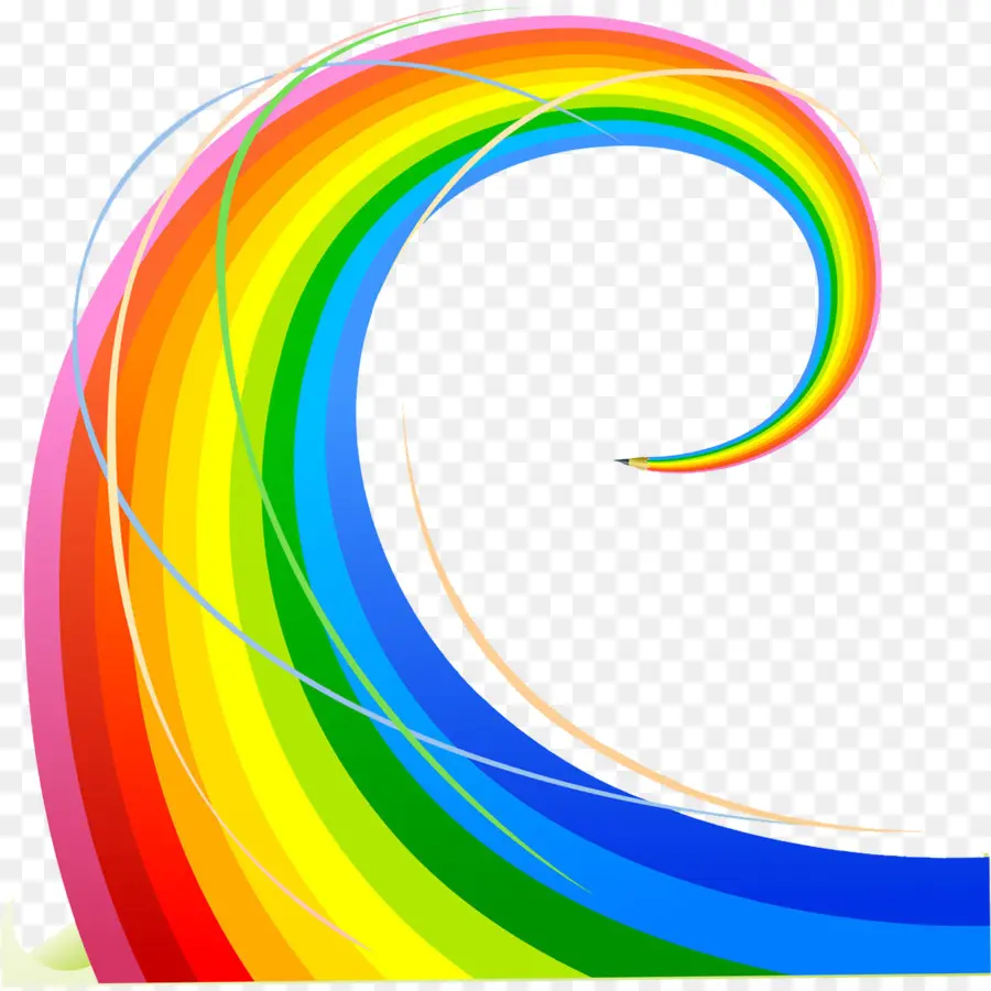 Círculo，Arco Iris PNG