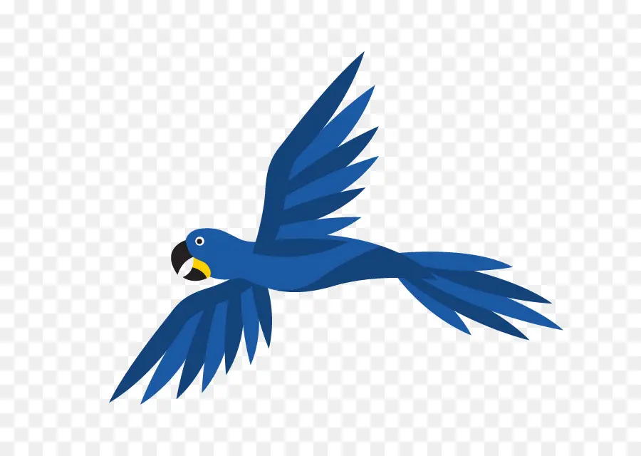 Loro Azul，Vuelo PNG