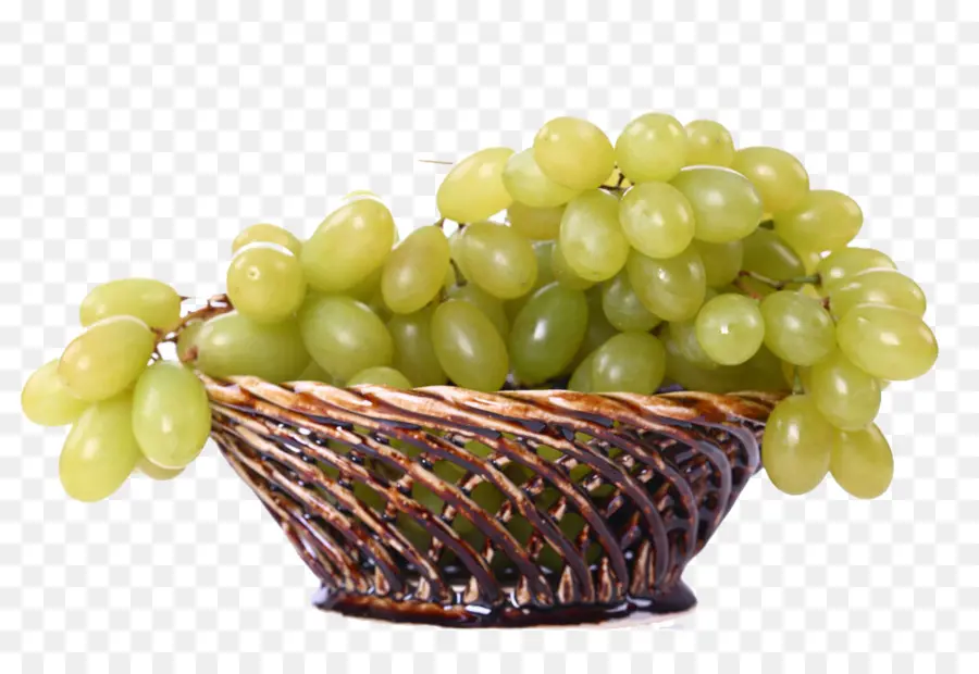 Uvas Verdes，Cesta PNG