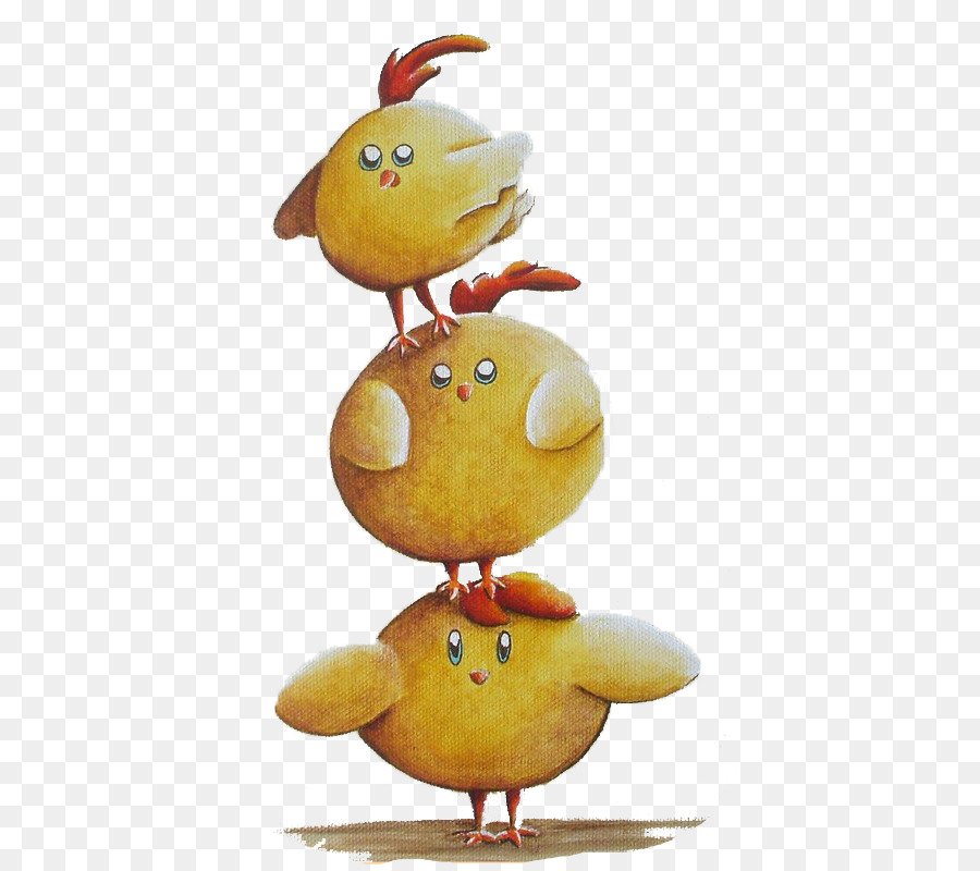 Pollo Amarillo，Dibujos Animados PNG